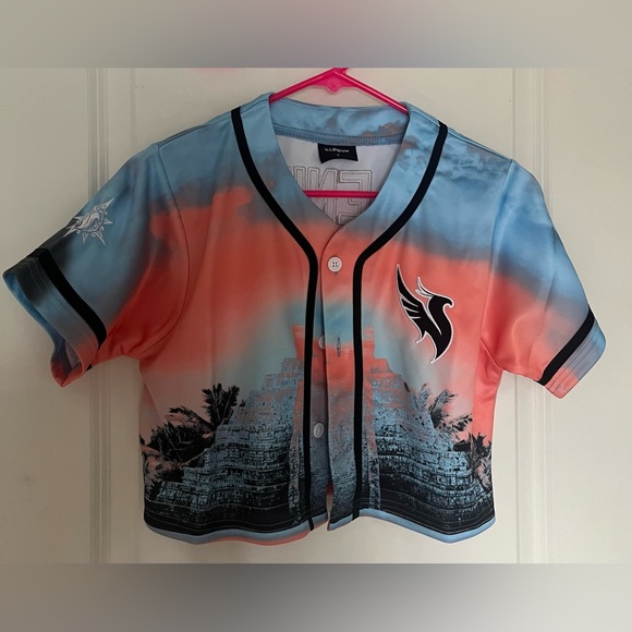 Tops - Illenium Ember Shores 1 crop jersey